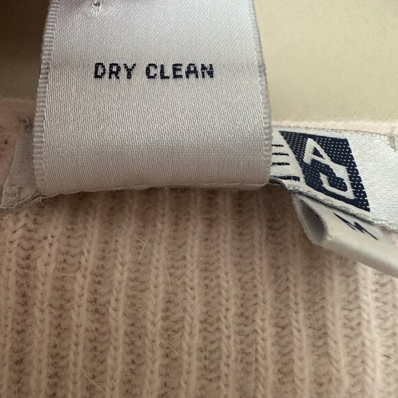 Vintage Pastel Pink Angora Lambswool Cardigan Sweater Women M Balloon Sleeve - Picture 6 of 7